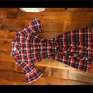 Draper James plaid dress